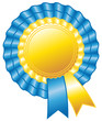 Swedish cockade. Rosette ribbon. Swedish cockade. Rosette ribbon.