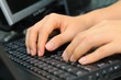 Photo: Male hands doing work Male hands doing work