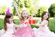 Children's Birthday Party outdoors