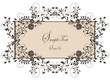 vector floral background with place for your text