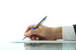 girl write