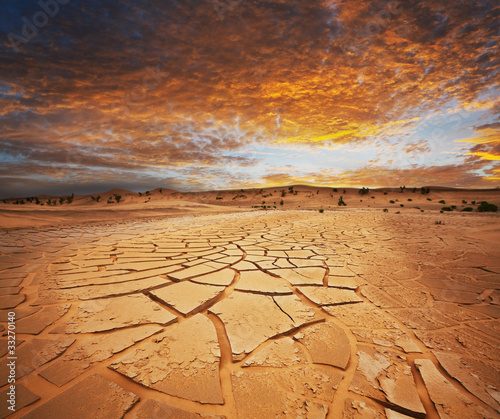 Photo: Drought land Drought land