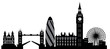 Londen skyline