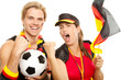 fans beim anfeuern