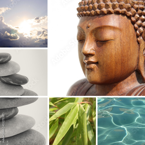 Photo: buddha collage II buddha collage II
