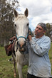 Foto: man and horse man and horse