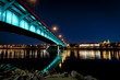 Panorama of Warsaw city by night Panorama of Warsaw city by night