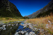 River flowing through Milford Sound