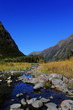 River flowing through Milford Sound