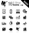 Basic - E-shop icons