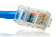 Computer Network Cable in white
