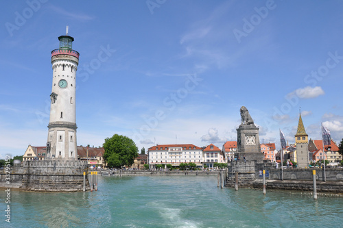 Photo: Hafenausfahrt von Lindau Hafenausfahrt von Lindau