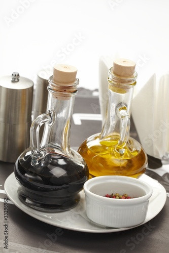 Photo: oil and vinegar bottles oil and vinegar bottles