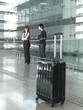 Asian Chinese couple having a fight at the airport Asian Chinese couple having a fight at the airport