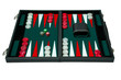 Backgammon board game - clipping path