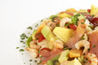 fish and fruit salad