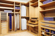 wood closet