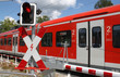 Bahnübergang mit Zug II