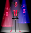 three dancing clothes