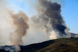 Mountain summer fire