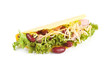 Taco isolated.