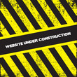 under construction grunge page