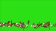 Background with chroma key green: baseball Background with chroma key green: baseball