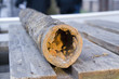 pipe with rust