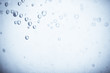 A blue background with water drops A blue background with water drops