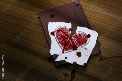 Broken Heart Drawn