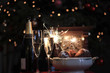 Typical new Year's eve in the netherlands