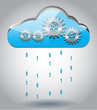Cloud computing concept Cloud computing concept