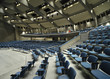 interior of a Congress Palace, audience interior of a Congress Palace, audience