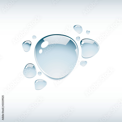 Vector: Water drop Water drop