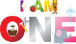 i am one card