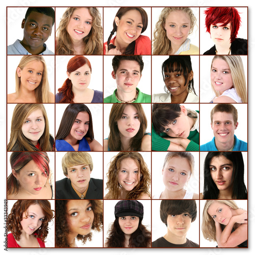 Photo: Twenty-Five Teen Faces Twenty-Five Teen Faces