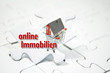 Puzzle mit Immobilien und Haus
