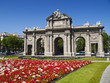 Alcala Gate in Independence Square, Madrid