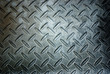 Metal diamond plate   in silver color