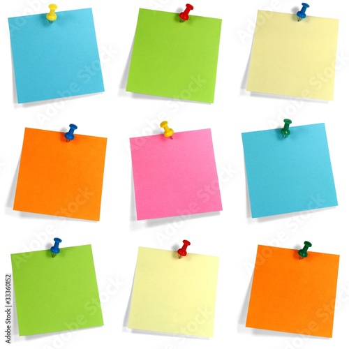 Foto: Buntes Notizzettel Set Buntes Notizzettel Set