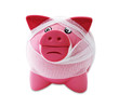 financially troubled isolated + Clipping Path