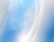Abstract Aurora overlapping background