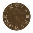 Illustration: Uhr Ziffernblatt Antik Uhr Ziffernblatt Antik
