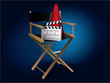 Movie director chair