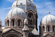 Detail of famous cathedral in Marseille