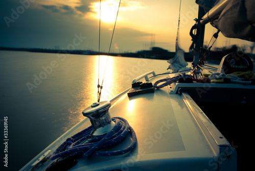 Foto: end of a sailing day end of a sailing day