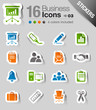 Stickers - Office and Business icons