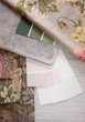 Pastel and floral swatches