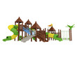 Wooden playground Wooden playground