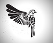 Decorative bird icon. Vector illustration. Decorative bird icon. Vector illustration.